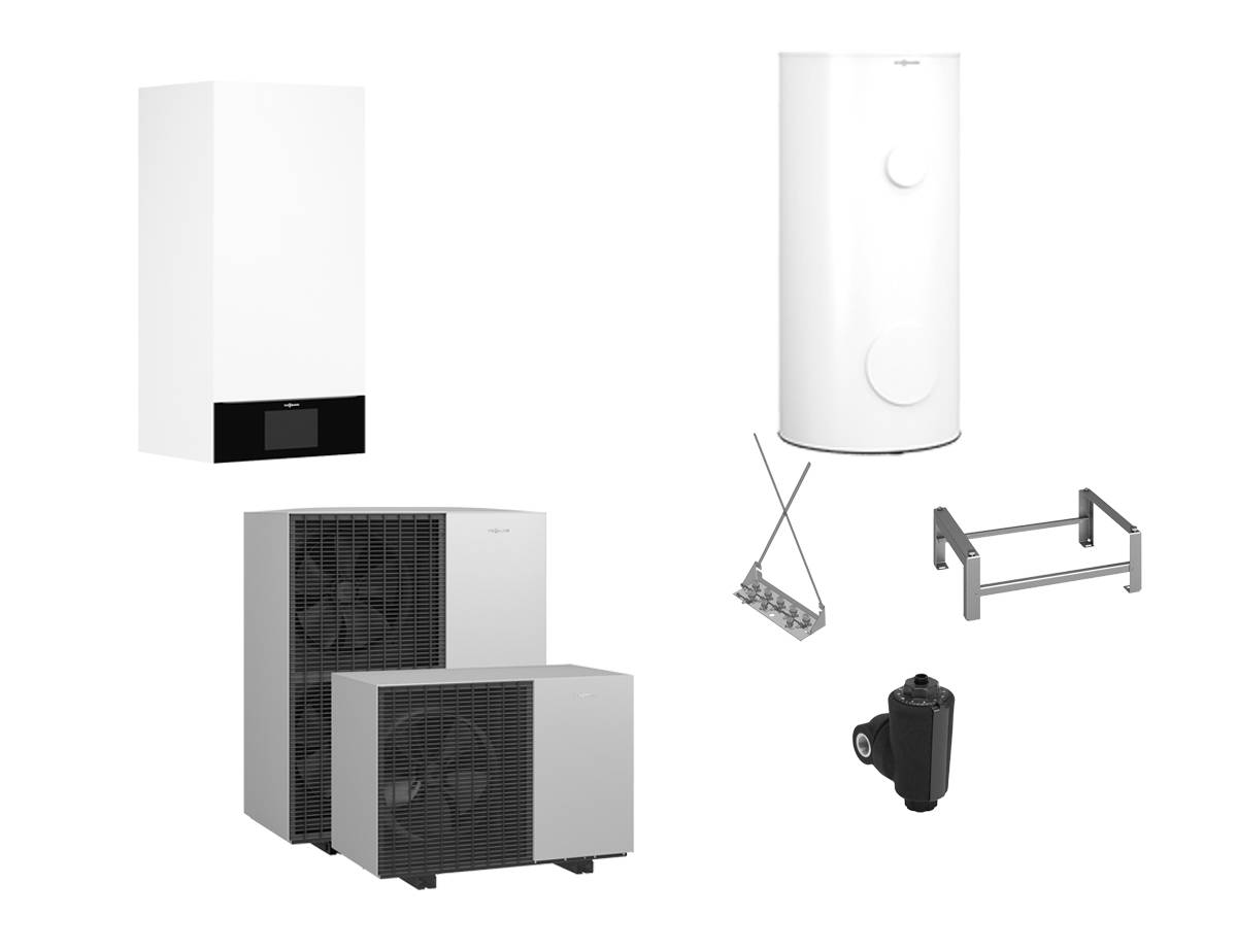 "Viessmann Wärmepumpen Paket Vitocal 150-A 230V"