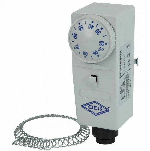 OEG Anlegethermostat BRC-A außenliegende Verstellung