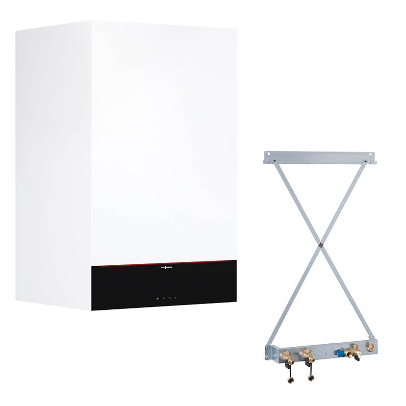 "Viessmann Gasheizung Vitodens 222-W B2LH Komplett-Set 11/19/25kW"