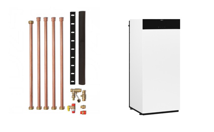 "Viessmann Gasheizung Vitodens 222-F Set 11/19/25kW"