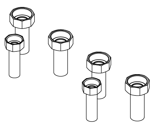 Viessmann Übergang 22/28mm Montagehilfe Comfort